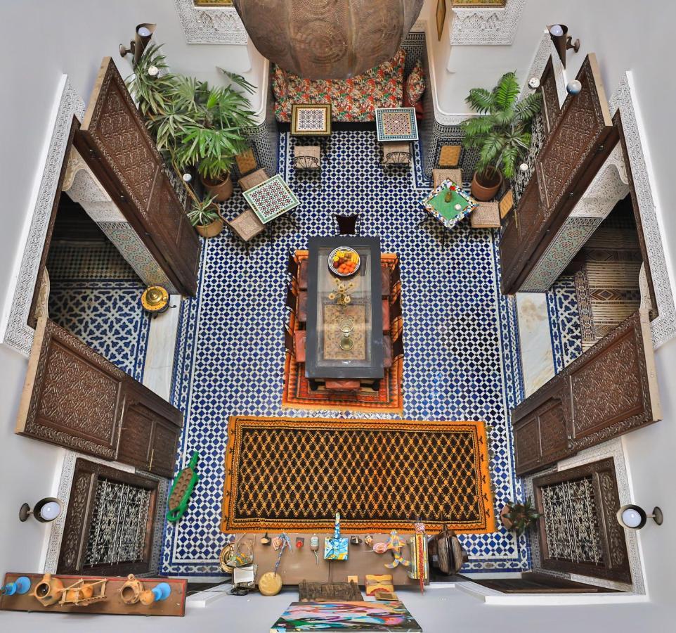 Hotel La Cheminée Bleue Fès Extérieur photo