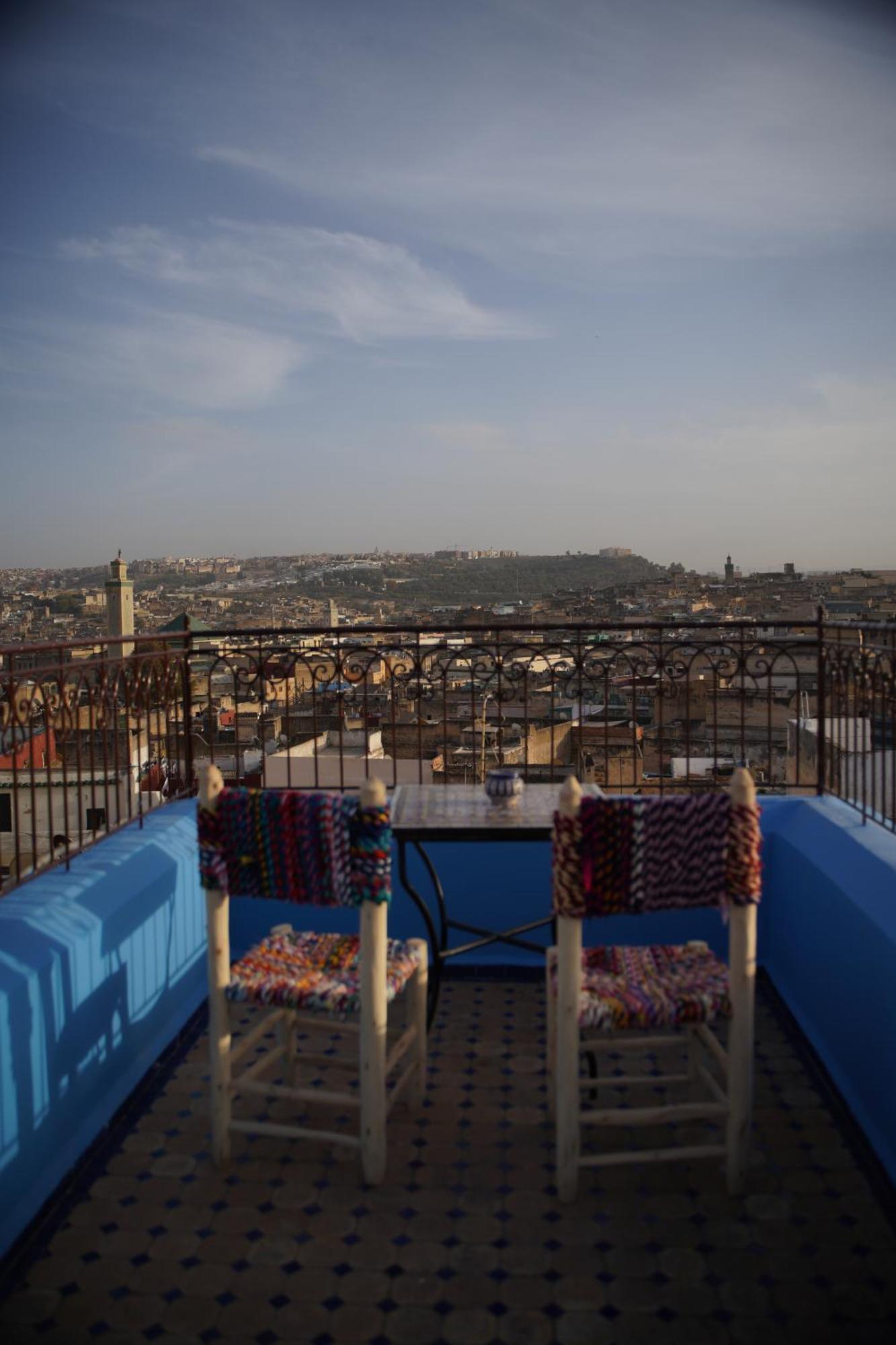 Hotel La Cheminée Bleue Fès Extérieur photo