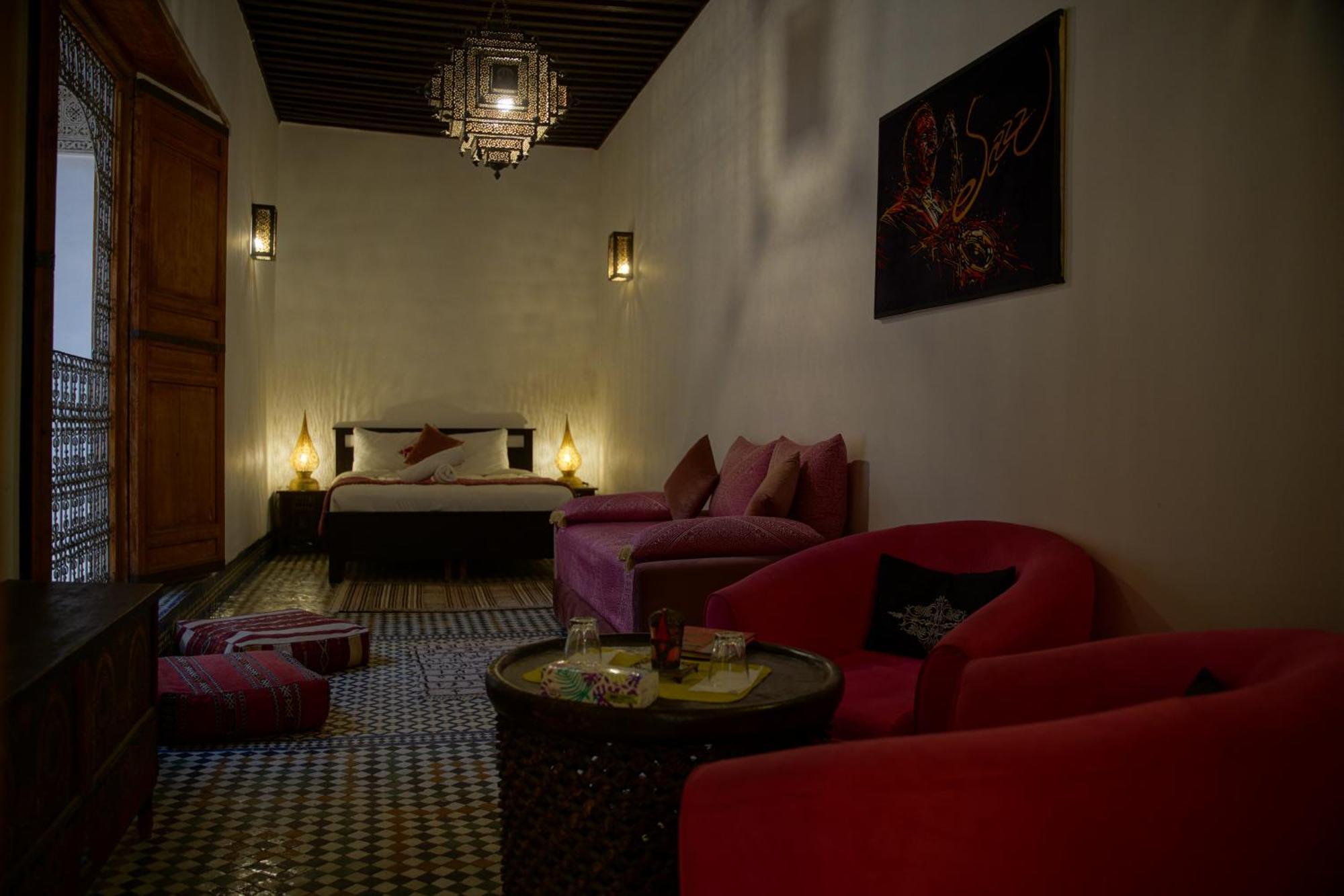 Hotel La Cheminée Bleue Fès Extérieur photo